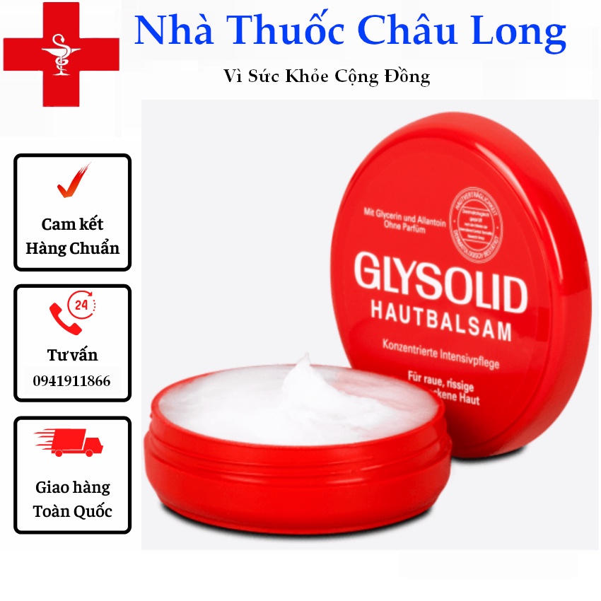 Kem nẻ Glysolid Hautbalsam, 100 ml của Đức