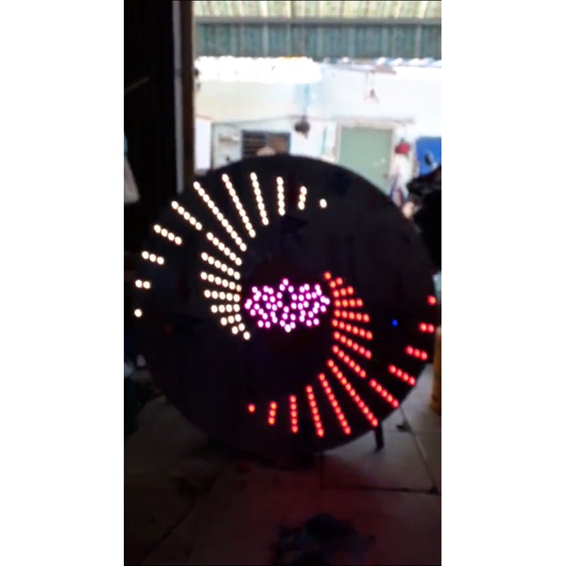 Hào quang led full 1m2 bóng 12ly lớn chạy chương trình đặc biệt cao cấp siêu bền đẹp