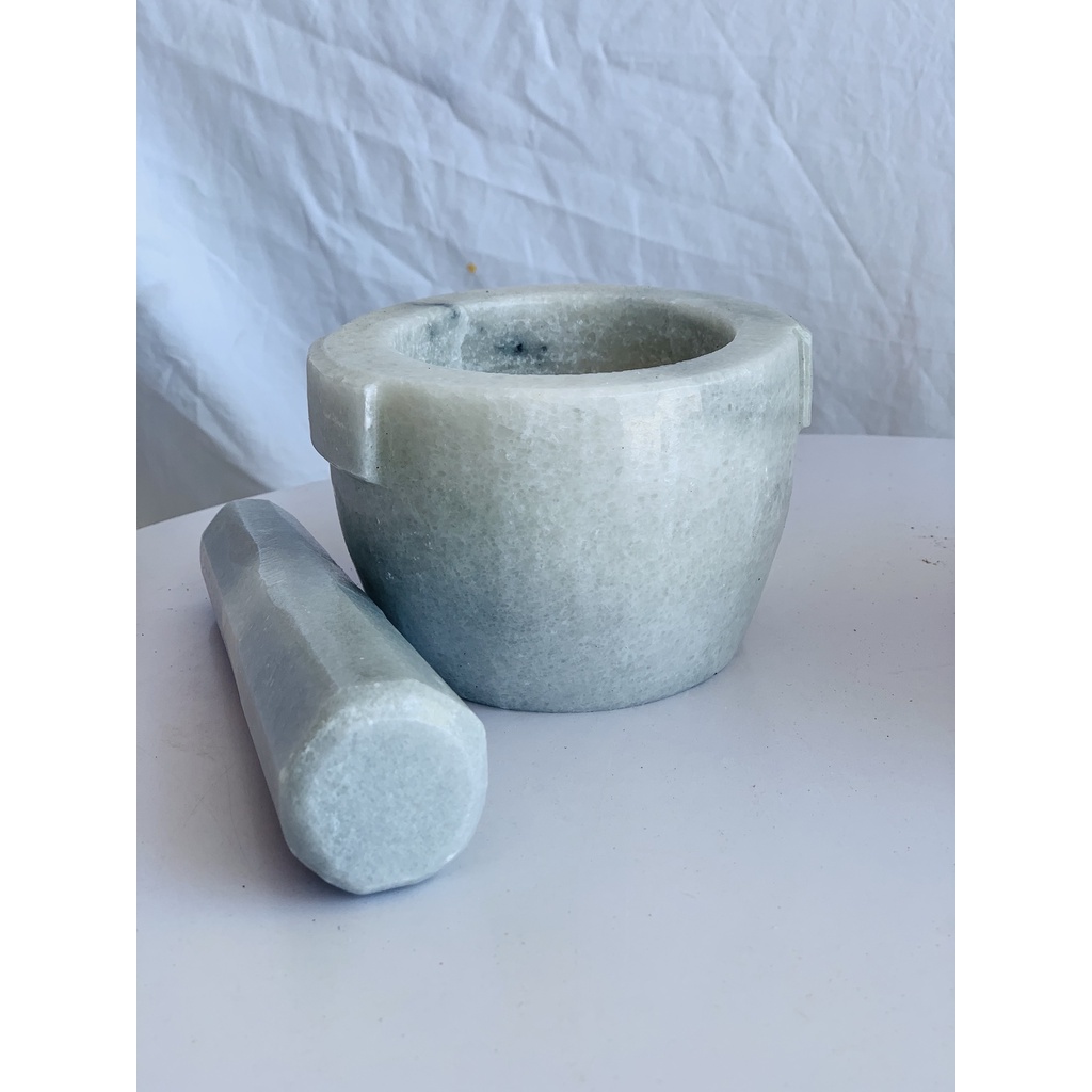 Cối Đá Tự Nhiên Nguyên Khối Dùng Giã Hành Tỏi, Giã Cua, Quết Chả Tiện Lợi Cho Người Dùng, KT 10cm, 12cm, 14cm, 16cm