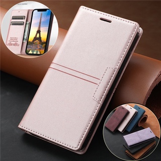 Bao da điện thoại nắp lật kiểu ví thích hợp cho For Iphone 13 12 Pro Max Mini Xr