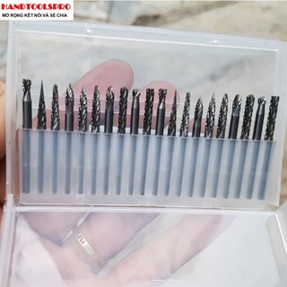 Bộ 20 Cây Mũi Mài Hợp Kim Cán 3mm Size 3mm JIN YING PAI