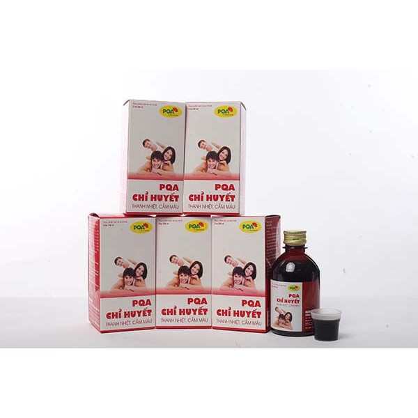 PQA Chỉ Huyết: chảy máu cam, nóng trong người chai 125ml