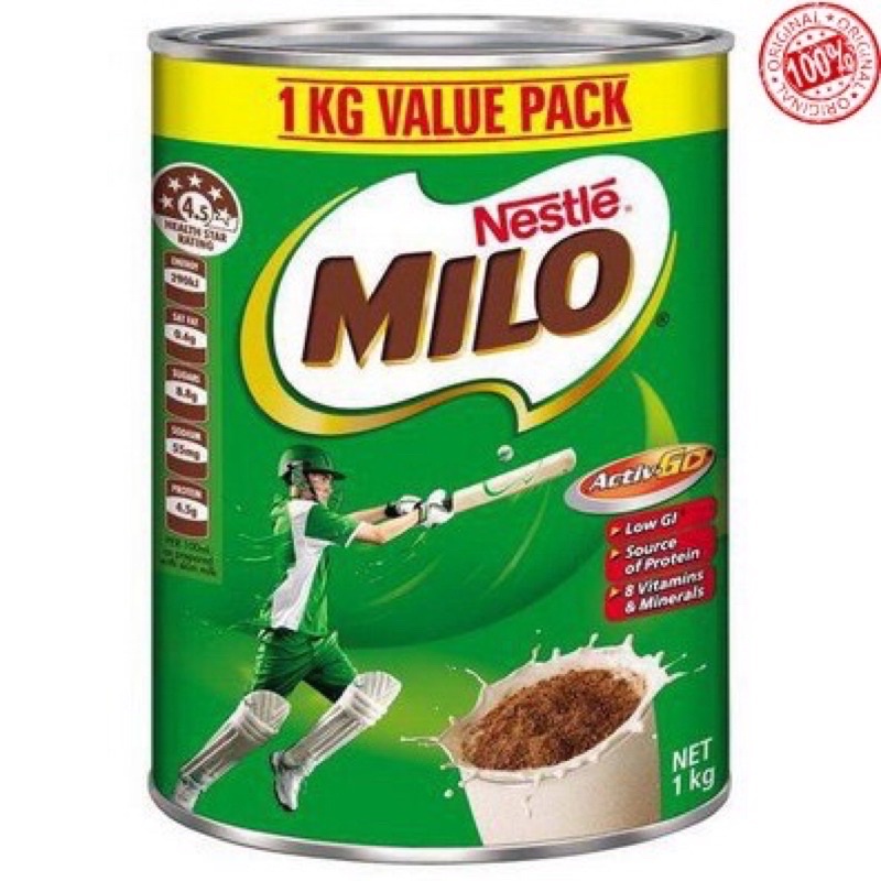Sữa Milo Úc Hộp 1kg