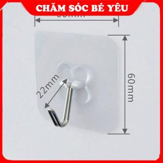 Móc Dán Tường | Móc Treo Đồ Dán Tường Siêu Dính, Chịu Lực Lên Đến 5Kg