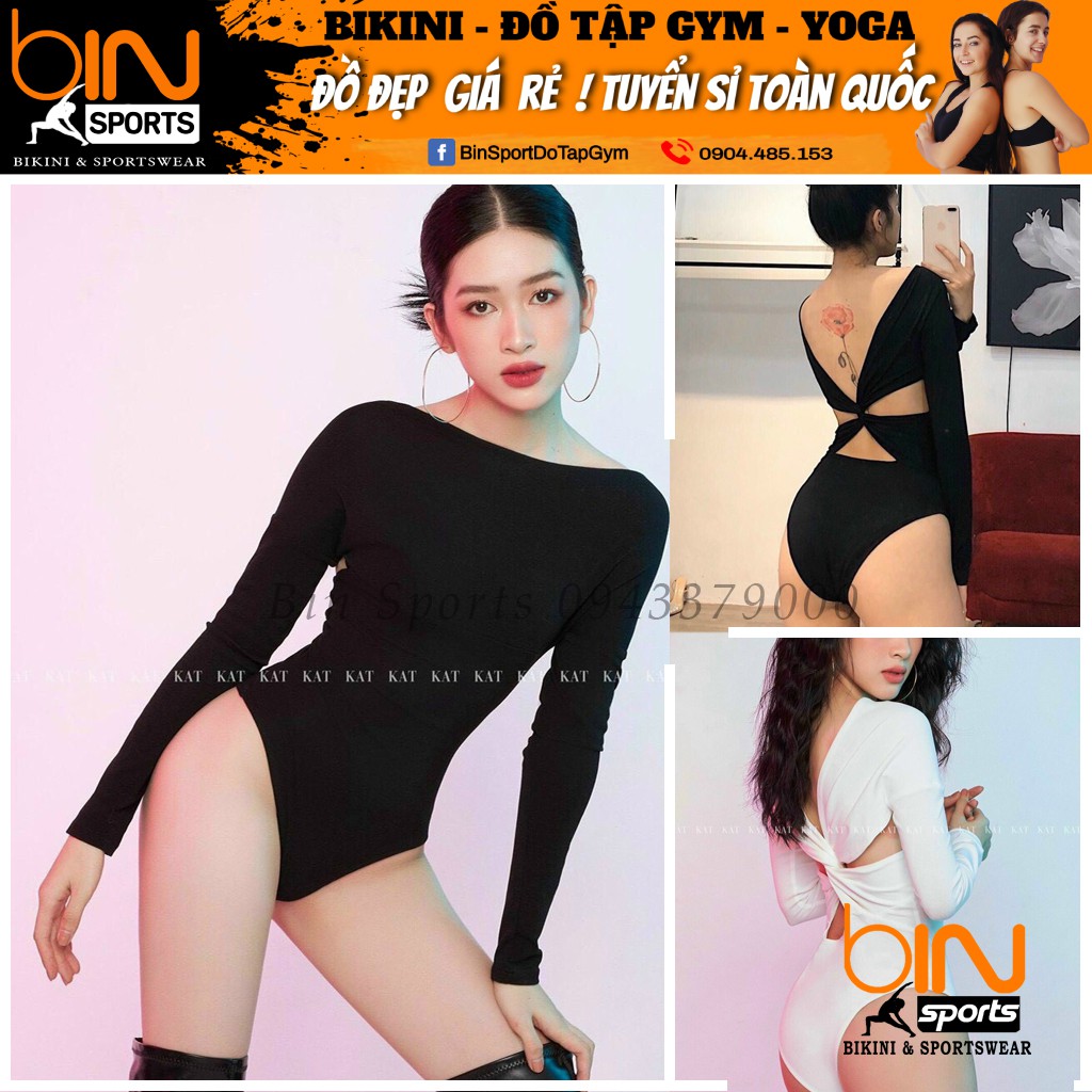 Bộ Bơi Nữ Một Mảnh Dài Tay Mặc Đi Biển BHV122