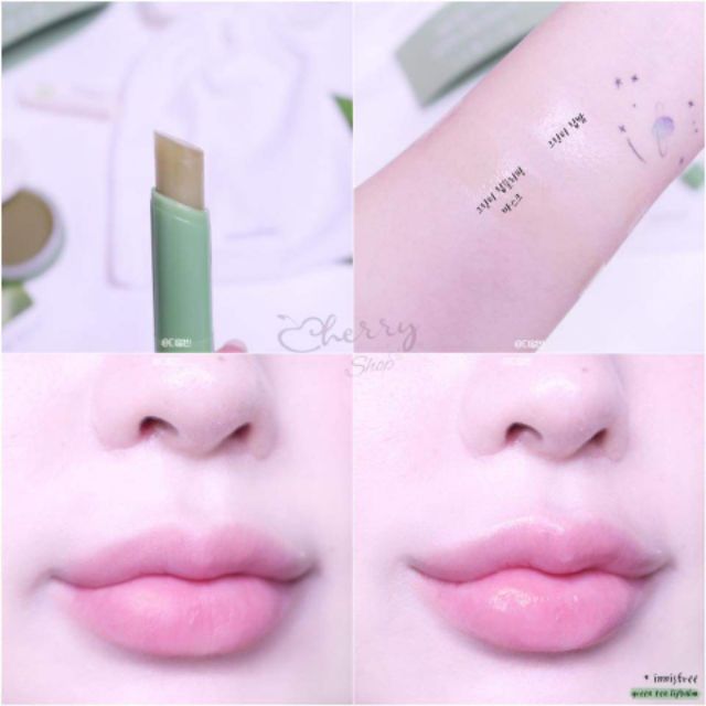 Son dưỡng môi trà xanh Green Tea Lip Balm