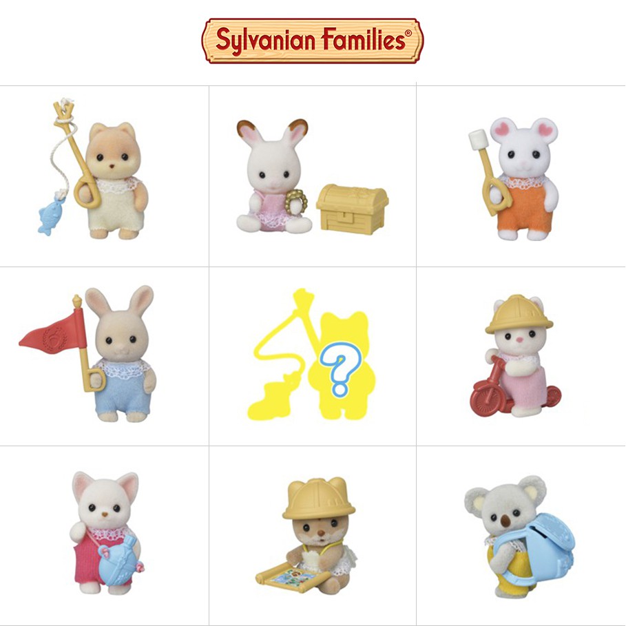 Sylvanian Families Bộ Những Em Bé Vui Chơi Ngoài Trời Baby Outdoor Series