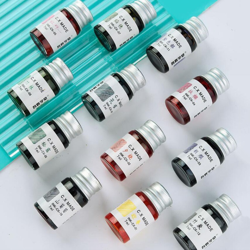 Set 12 Bút Mực Nước 7ML Đa Năng Cho Bé
