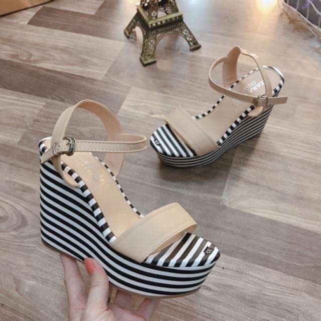 <XẢ>Sandal xuồng da mềm 8p