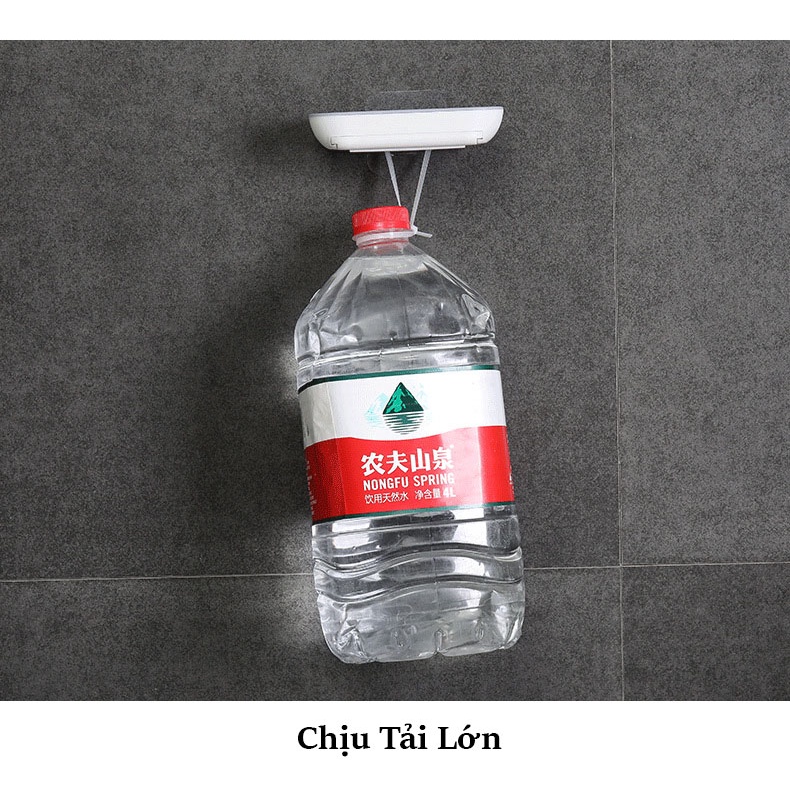 Khay Để Xà Bông Dán Tường Nhựa ABS 2 lớp Cao Cấp, Kệ Đựng Xà Phòng Tắm Có Rãnh Thoát Nước