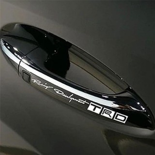 Set 4 sticker dán cửa xe ô tô TRD