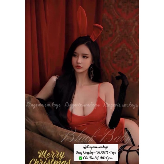 LL2251 Cosplay Chị Thỏ Ngọc + Kẹp Vớ Sexy | Bunny Set Bé Thỏ
