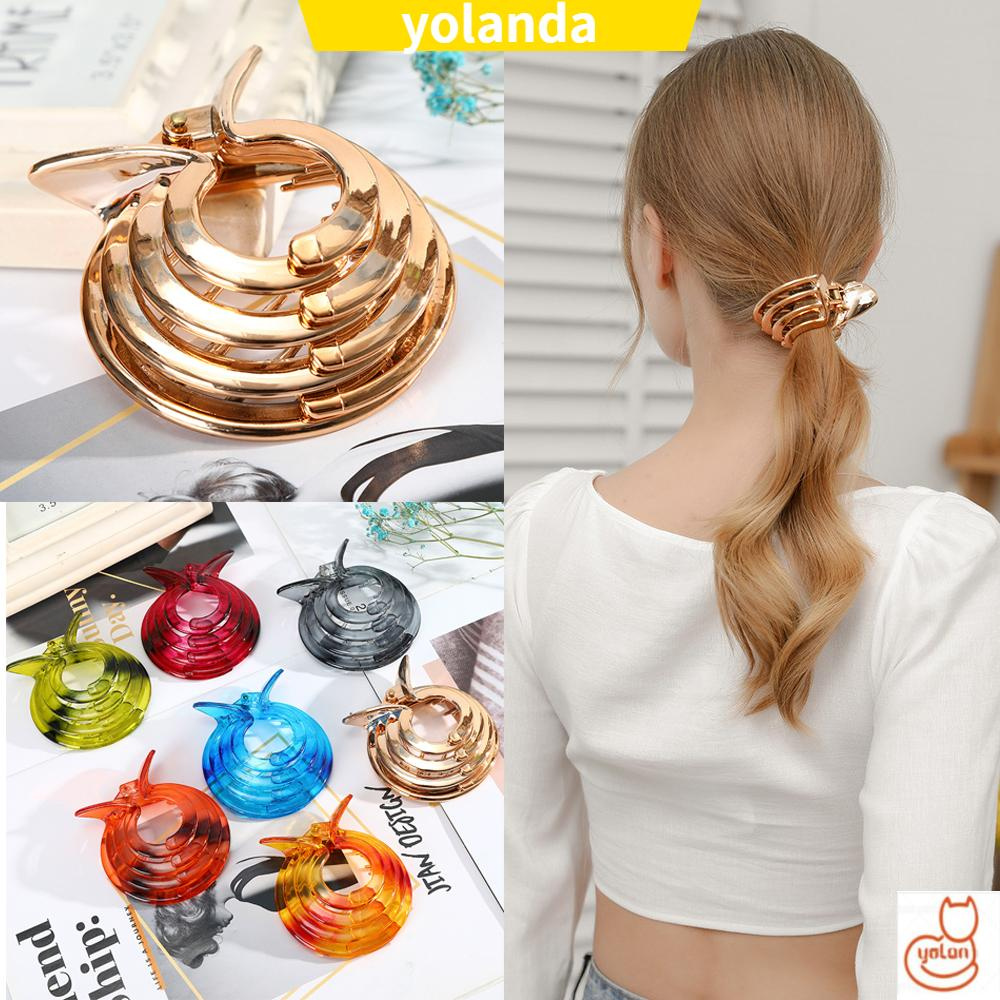 Kẹp tóc nhiều màu tùy chọn phong cách thời trang Hàn Quốc cho nữ