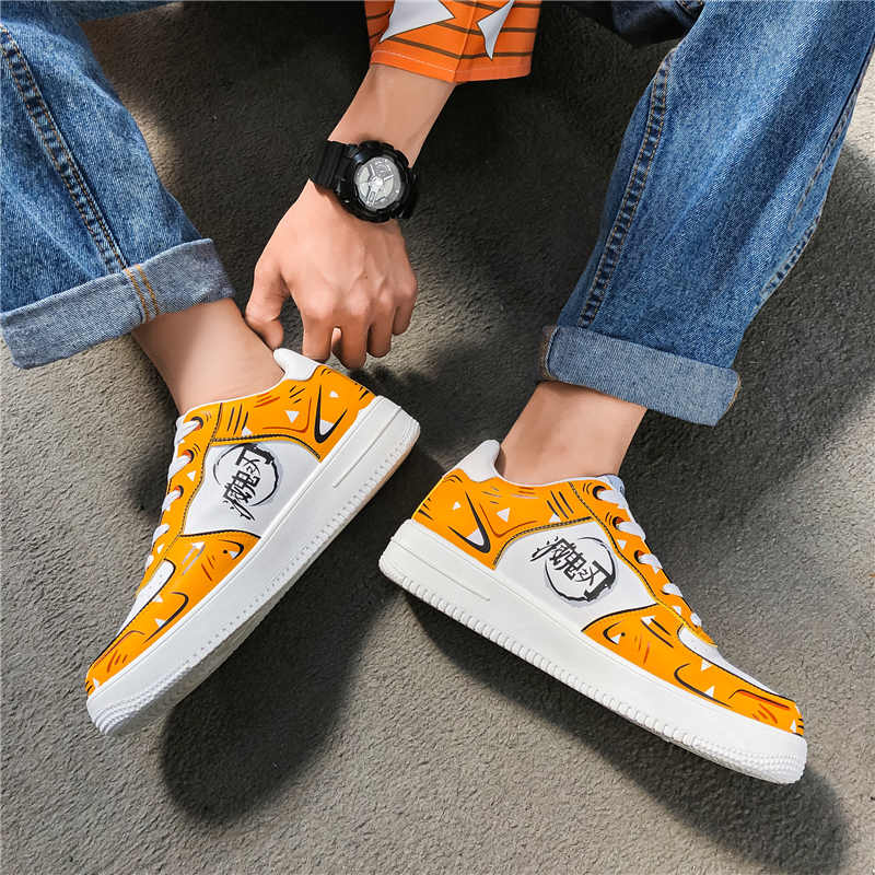 Giày vài thể thao in họa tiết hoạt hình sành điệu dành cho học sinh