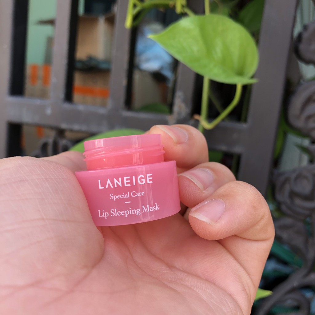 Mặt Nạ Ngủ Dưỡng Ẩm, Làm Hồng Môi Laneige Special Care Lip Sleeping Mask 3G