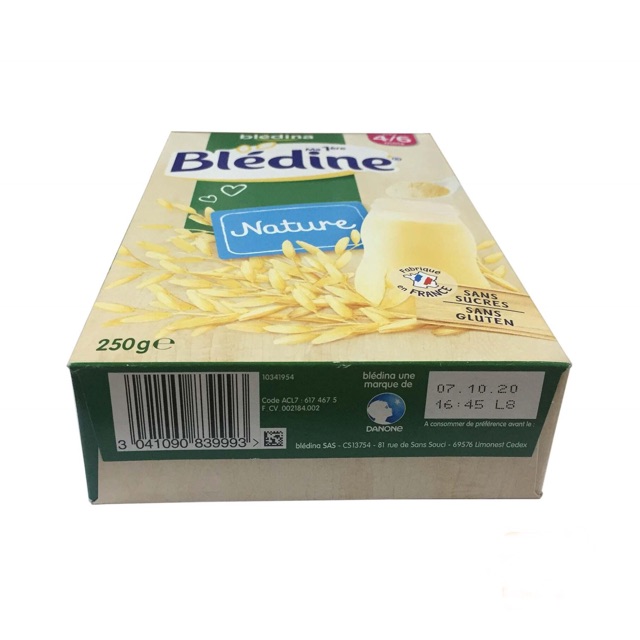 [HSD 10/2022] Bột Lắc Sữa Bledina 250g 4-6m+ vị tự nhiên (Pháp)