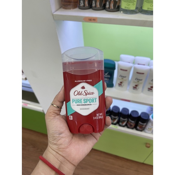 áp Khử Mùi Old Spice Pure Sport High Endurance Dành Cho Nam Giới Chơi Thể Thao Và Vận Động 85g