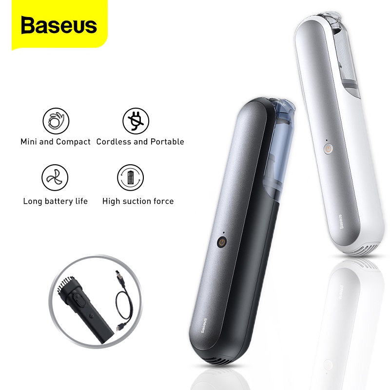 Máy hút bụi Baseus A1 không dây thiết kế nhỏ gọn dùng cho xe hơi 4000Pa
