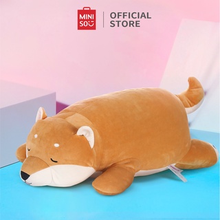 Chó Shiba nhồi bông Miniso (Nâu) - Hàng chính hãng