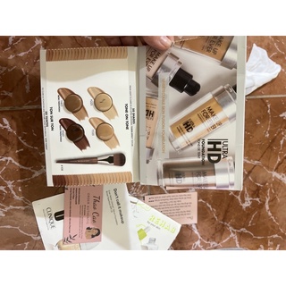 Sample mẫu thử kem nền makeup for ever ultra HD