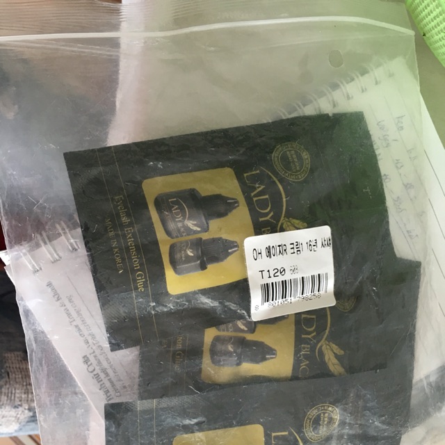 Keo nối mi lady black 10g
