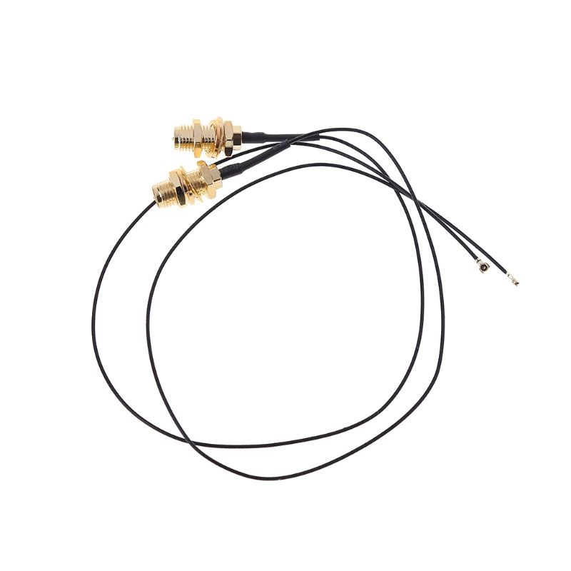 Ăng Ten Băng Tần Kép 6dBi RP-SMA + Đầu Nối 2X30Cm