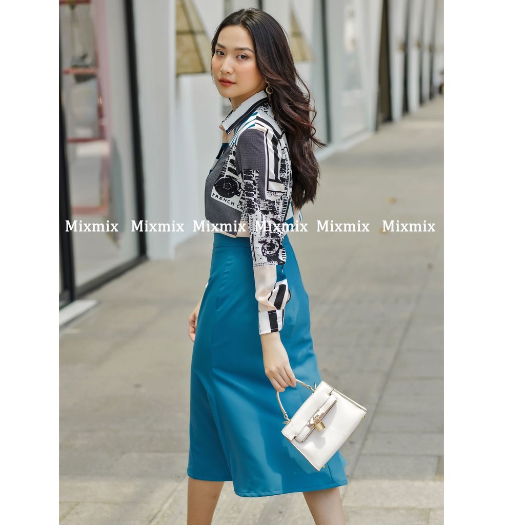 Chân váy đuôi cá công sở - MIXMIX - Hàng thiết kế - hình thật shop chụp | BigBuy360 - bigbuy360.vn
