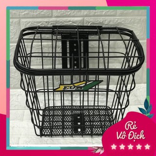GIỎ SẮT (RỔ SẮT) XE ĐẠP ĐIỆN CÓ NẮP
