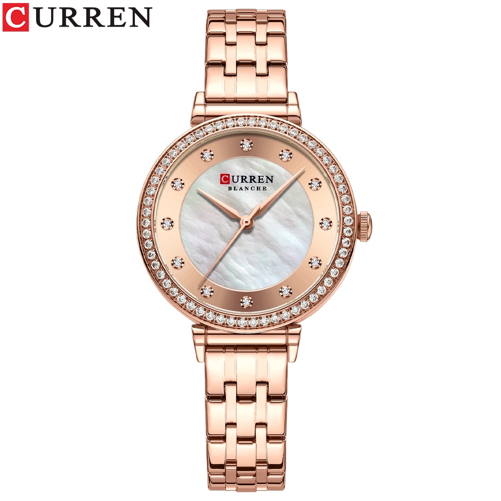 Đồng Hồ Quartz CURREN Chống Thấm Nước Chất Liệu Thép Không Gỉ 9087 X No Box