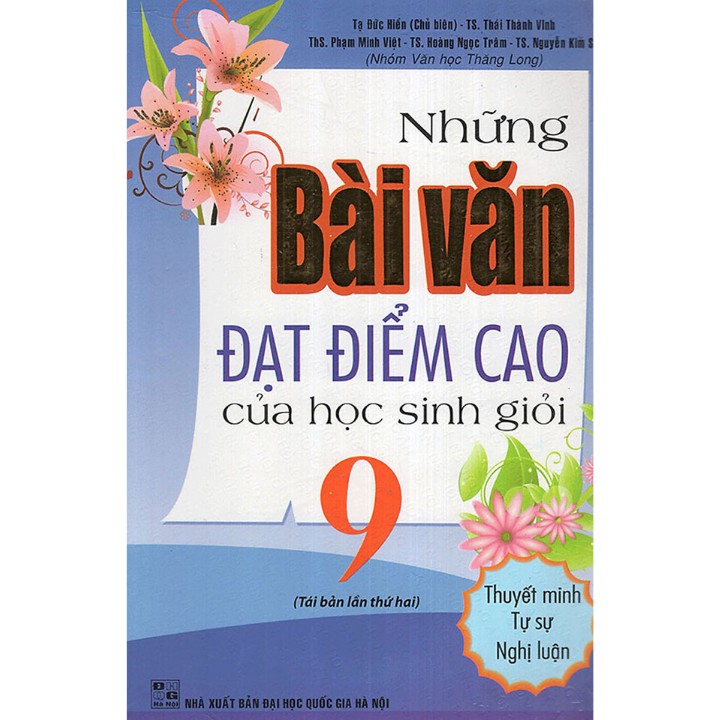 Sách - Những Bài Văn Đạt Điểm Cao Của Học Sinh Giỏi 9