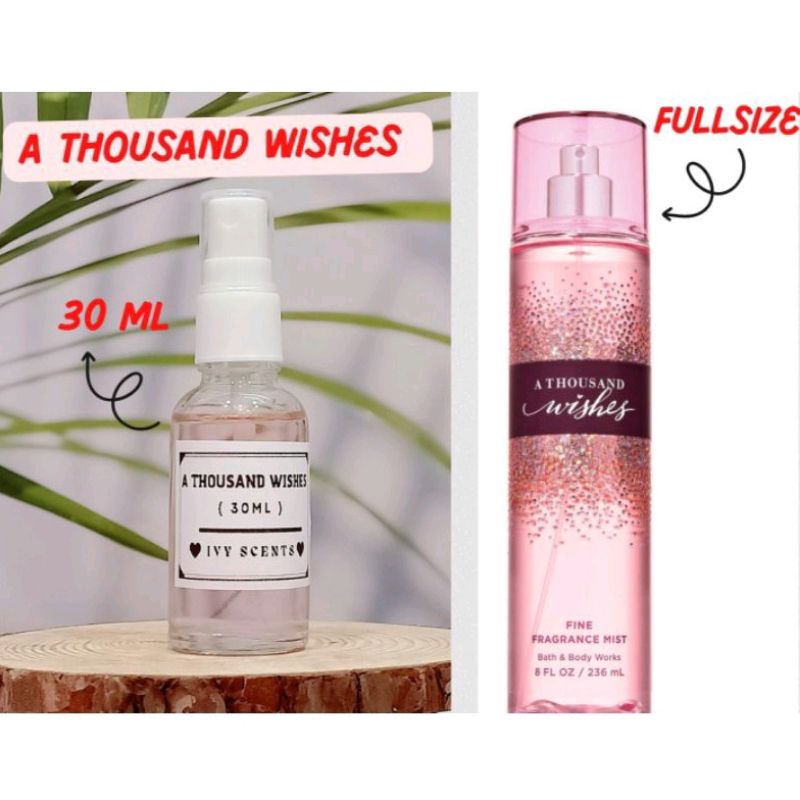 XỊT THƠM A THOUSAND WISSHES BATH AND BODYWORKS