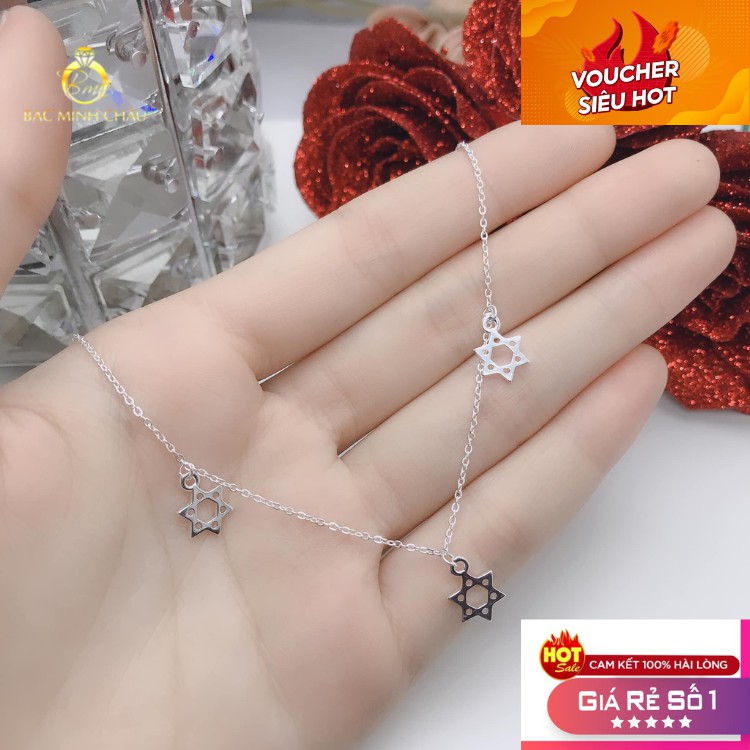 Lắc chân bằng bạc thiết kế tinh xảo, trẻ trung rất phù hợp với các chị em diện cùng với váy, đầm...Cam kết chuẩn Bạc Ta