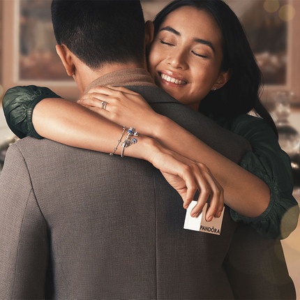 Bộ Vòng Tay Hành Tinh Ngôi Sao Phi Hành Gia Lấp Lánh Bằng Bạc 925 Pandora Du Lịch