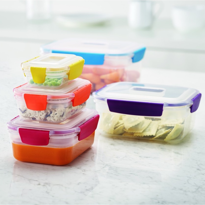 Bộ hộp đựng thực phẩm cao cấp 5 món Joseph Joseph 810813 - Nest Lock 5-piece Multi-size Container Set
