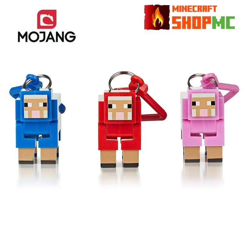 Móc khóa mô hình nhân vật minecraft chính hãng Mojang mẫu 1
