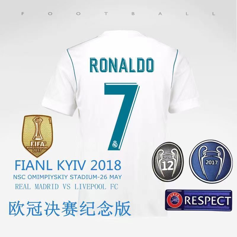 Áo Thun Đá Banh Real Madrid L 17-18