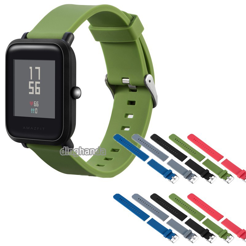 Dây đeo silicon mềm cho đồng hồ thông minh Huami Amazfit Bip Lite Bip S U