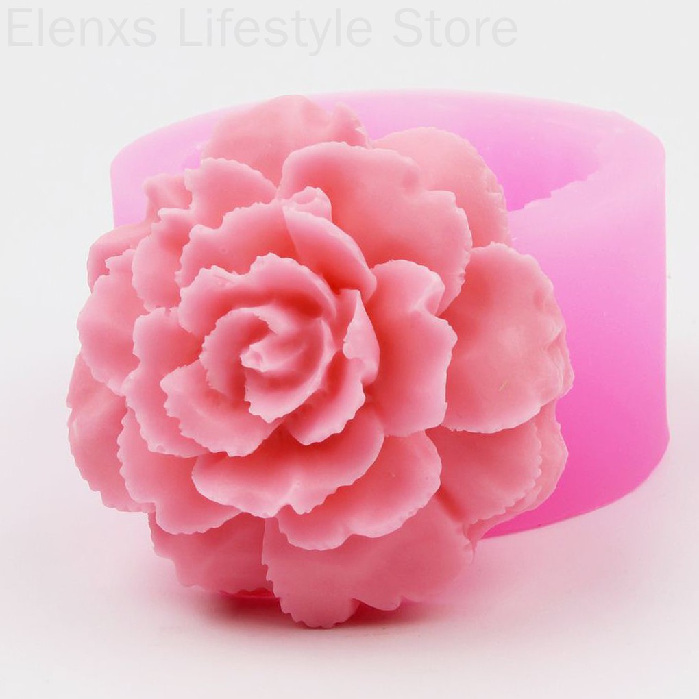 Khuôn Silicon Tạo Hình Hoa 3d Trang Trí Bánh