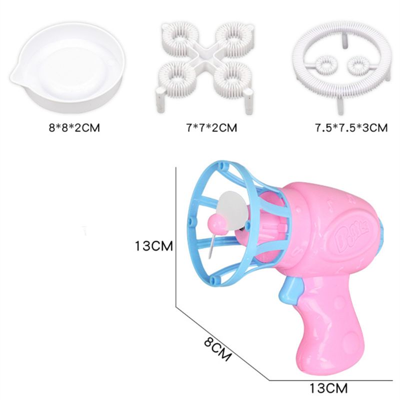 Đồ Chơi Thổi Bong Bóng Mini 3 Trong 1 Cho Trẻ Em