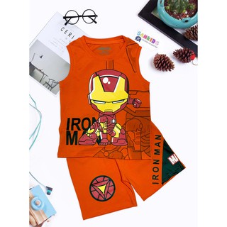 Bộ quần áo thời trang trẻ em [HÀNG MỚI VỀ] Bộ sát nách siêu nhân - Hàng SamKids