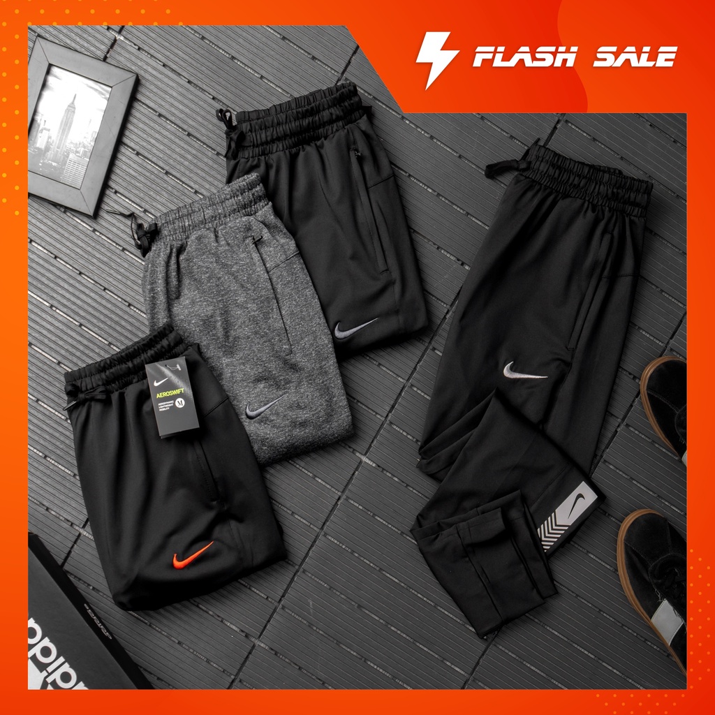 (FREE SHIP)_Quần dài jogger nam THUN POLY sọc in ,ỐNG BO co dãn 4 chiều