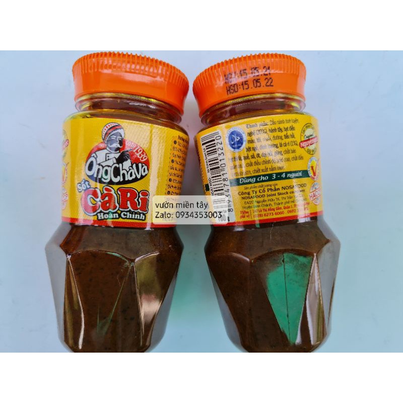 Sốt Cà ri Ông chà và