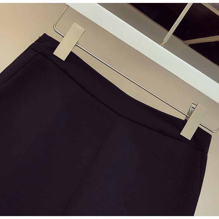 Set áo sơ mi thiết kế phối màu kèm quần short