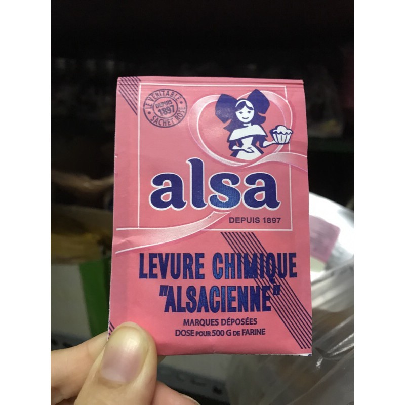 Bột nở/ Bột nổi ALSA pháp gói 11gam (N126)
