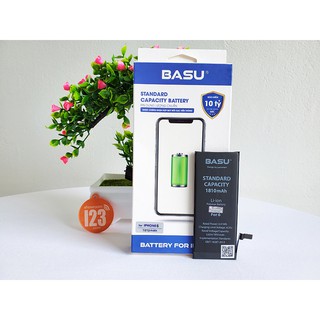 Pin iPhone 5/5s/6/6s/6+/6s+/7/7+/8/8+/X Chính Hãng Basu Tiêu Chuẩn EU - Bảo Hành 12 Tháng