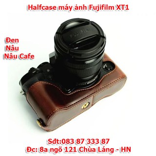 Mua Halfcase da cho máy ảnh Fujifilm XT1 - Đen  nâu  nâu cafe