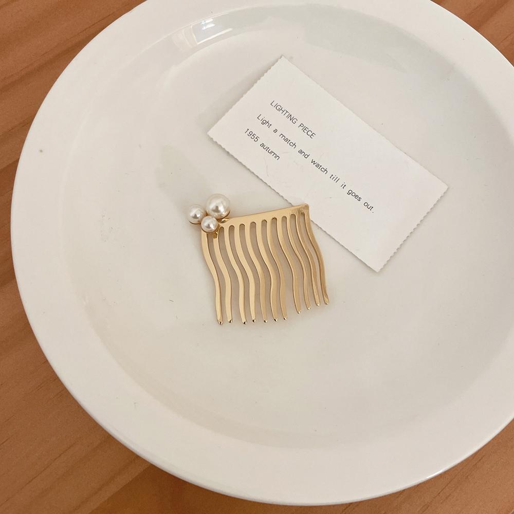 Lược Kim Loại Cài Tóc Cho Nữ|Trâm Cài Tóc Handmade Màu Sắc Thời Trang