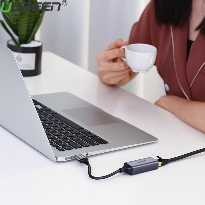 Cáp chuyển USB 3.0 sang Lan RJ45 tốc độ Gigabit 10/100/1000Mbp Ugreen 50922