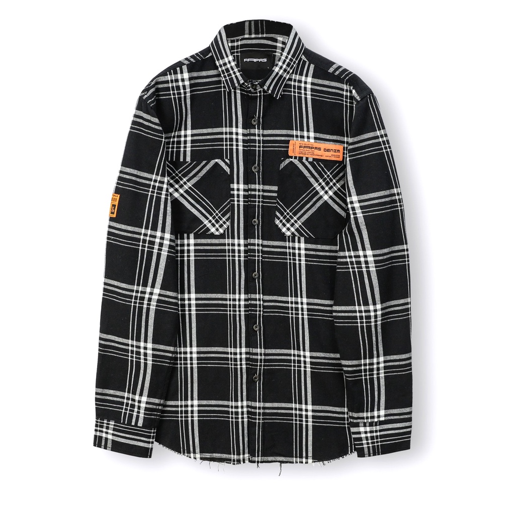 Áo Sơ Mi Nam Fallon Caro Mới Mẻ Trẻ Trung Đa Dụng Chất Vải Flannel Thoáng Mát Thấm Hút Tốt Form Regular Vừa Vặn - FAPAS