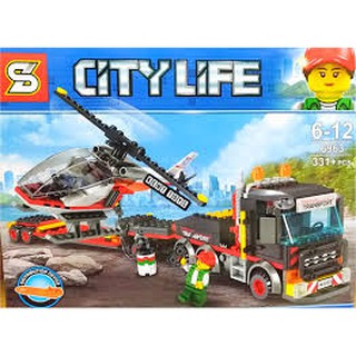 ĐỒ CHƠI LEGO city 60183 - ĐẦU KÉO CONTAINER